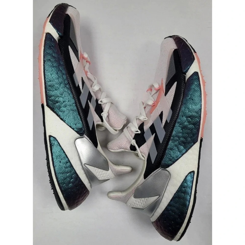 Adidas X9000L4 Kids US 5 Glow‎ Pink Crystal White Silver Metallic FW9318
